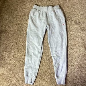 SIZE L, grey Champion sweatpants!